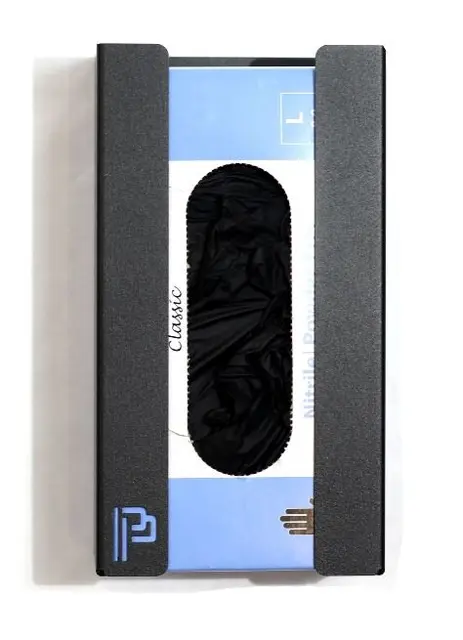 Poka Premium holder for engangshansker Praktisk veggholder for 1-pk hansker 