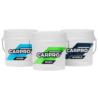 Carpro b&#248;tte klistremerker RINSE, WASH, WHEELS totalt 3 stk