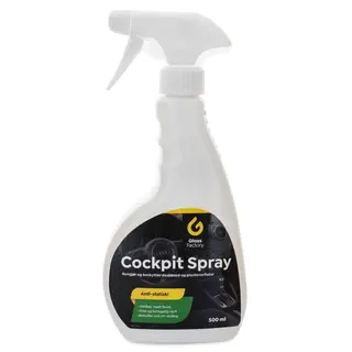 Gloss Factory Cockpit Spray, 500 ml Rengj&#248;r, beskytter og antistatisk effekt