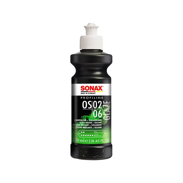 SONAX Profiline Glaze OS 02-06 250ml, poleringsmiddel med glans 