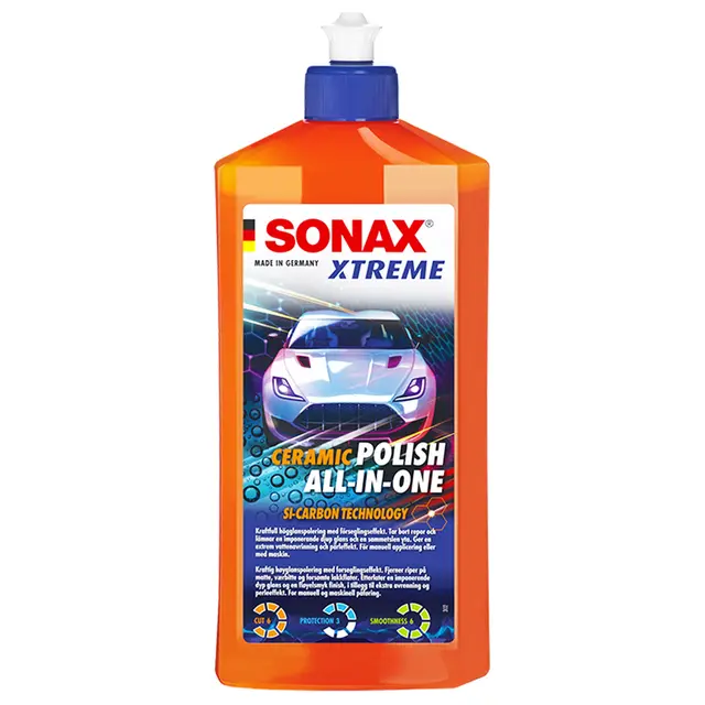 SONAX Xtreme Ceramic All in One Polish 500ml, poleringsmiddel alt i ett 