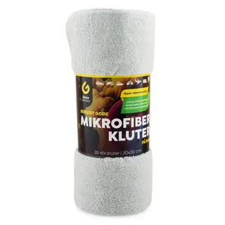 Gloss Factory Mikrofiber p&#229; rull Tear Away 30 stk - 180gsm