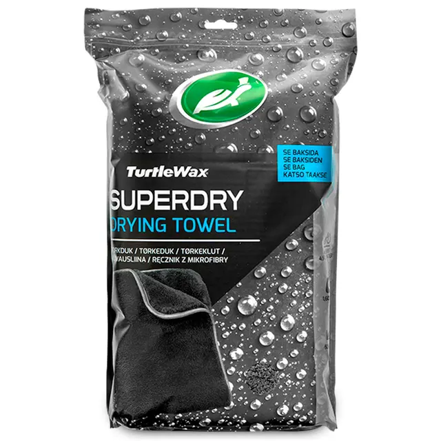 Turtle Wax Superdry Drying Towel Tørkehåndkle 50x70cm, 1600 GSM 