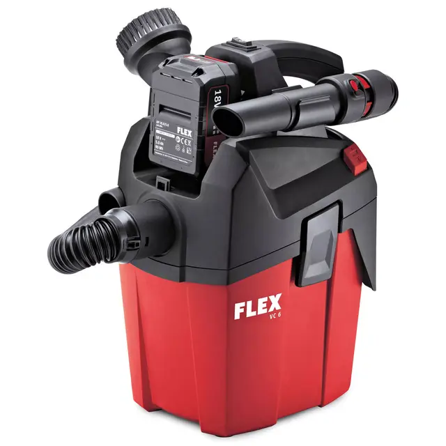 Flex VC 6 L MC 18.0 Trådløs støvsuger Støvsuger batteridrevet - 6L 
