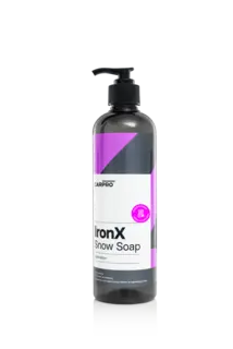 Carpro Iron.X Snow Soap 0,5 Liter Skums&#229;pe m/flyverustfjerner M/ Sort Pump