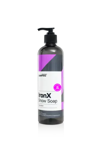 Carpro Iron.X Snow Soap 0,5 Liter Skums&#229;pe m/flyverustfjerner M/ Sort Pump