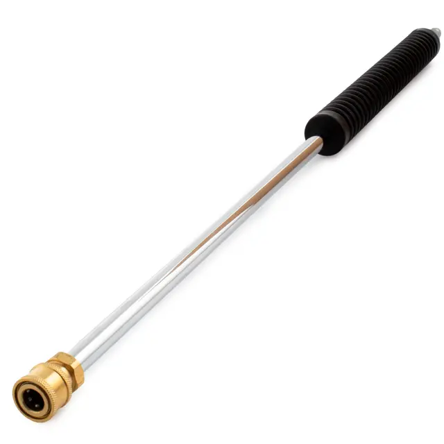 Lanse for Høytrykkspyler -  Rett Inkl han/hun 1/4" hurtigkobling 