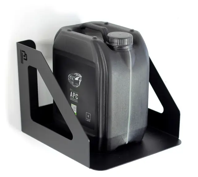 Poka Premium veggholder for 5-10L kanne Hylle i galvanisert stål 