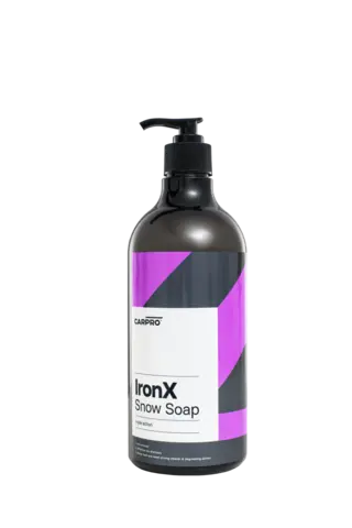 Carpro Iron.X Snow Soap 1 Liter Skums&#229;pe m/flyverustfjerner m/ Sort Pump