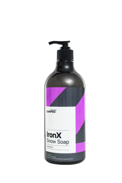 Carpro Iron.X Snow Soap 1 Liter Skumsåpe m/flyverustfjerner m/ Sort Pump 