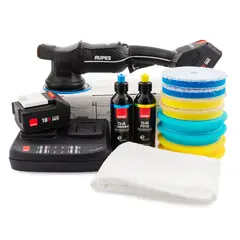 Rupes Bigfoot HLR15 iBrid Poleringmaskin Batteridreven med batteri og lader