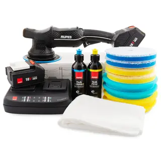 Rupes Bigfoot HLR21 iBrid Poleringmaskin Batteridreven med batteri og lader