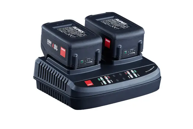 Rupes Bigfoot HLR21 iBrid Poleringmaskin Batteridreven med batteri og lader 