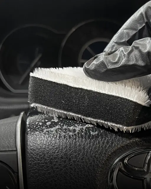 Carpro MicroBuff For påføring og rens av skinn, dashboard 