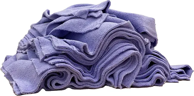 Gloss Factory B-vare Mikrofiberkluter 1KG Lilla mikrofiber av god kvalitet 