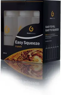 Gloss Factory Easy Squeeze P&#229;f&#248;ringsflasker,kan brukes til alt. 6pk