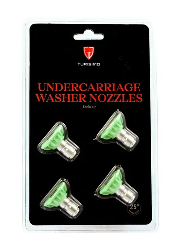 Turisimo Undercarriage Washer Nozzle 25 Dyser til underspyler, 25 grader, 4pk