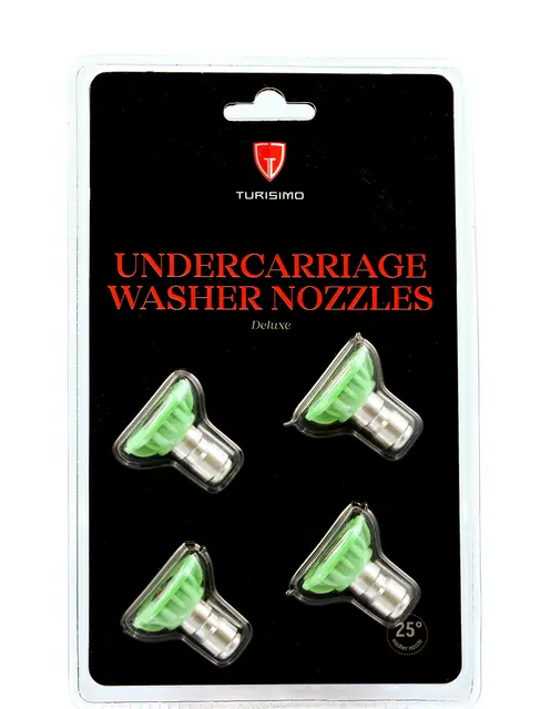 Turisimo Undercarriage Washer Nozzle 25 Dyser til underspyler, 25 grader, 4pk 