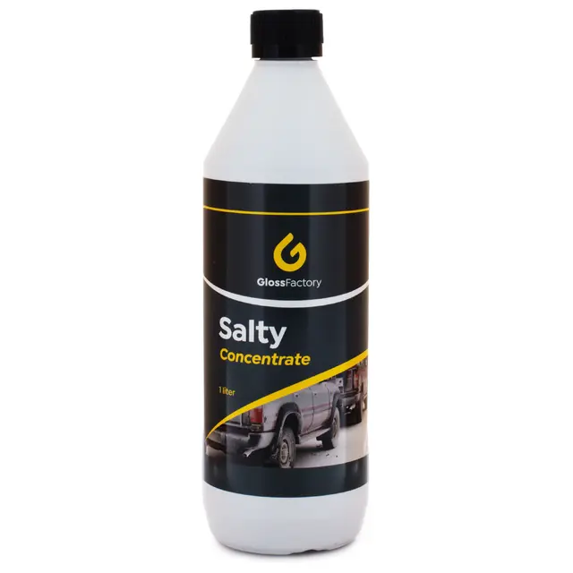 Gloss Factory Salty Konsentrat Fjerner salt og hemmer korrosjon. 1 lit. 