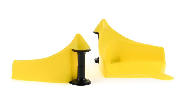 Gloss Factory Slangespor 2pk. Roller Guide - Hindrer fastklemt slange. 