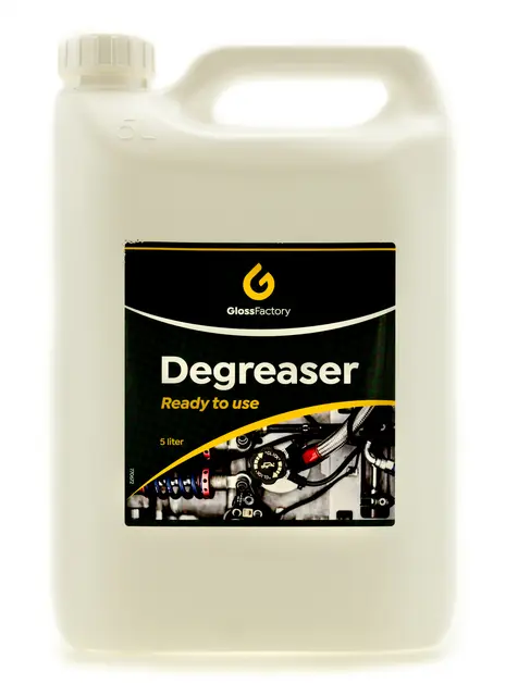 Gloss Factory Degreaser Effektiv kaldavfetting, 5 liter 
