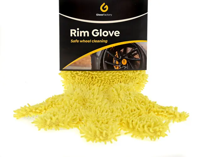 Gloss Factory Rim Glove Myk og hard side for felgvask 