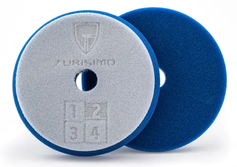 Turisimo #2 Heavy Cut Pad Grov poleringspute,130mm/140mm, 2pk