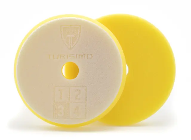 Turisimo #3 Medium Cut Pad Medium poleringspute, 130mm/140mm, 2pk 