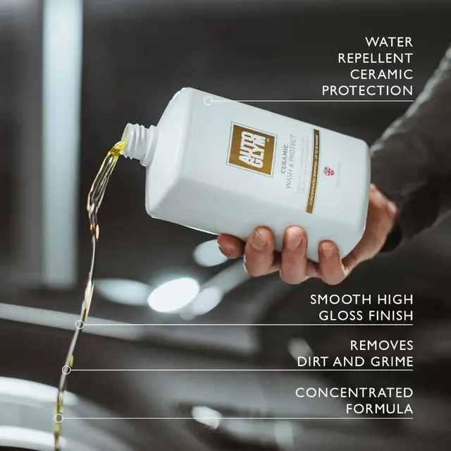 Autoglym Ceramic Wash & Protect Bilshampo m/keramisk beskyttelse 1L 