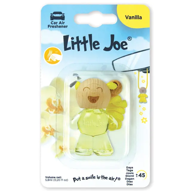 Little Joe® Bottle Vanilla Luftfrisker med lukt av Vanilla 