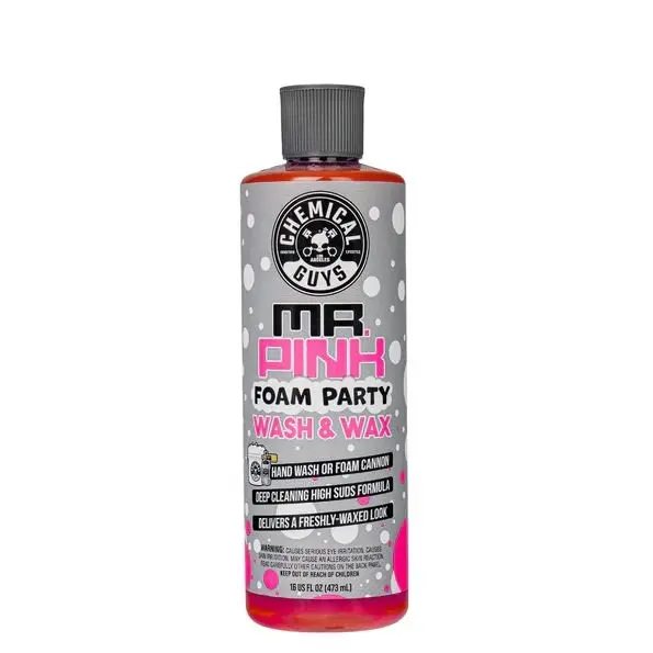 Chemical Guys Mr. Pink Foam Party Høytskummende, mild såpe, 473-ml 