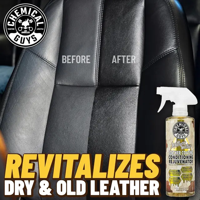 Chemical Guys Leather Nectar Gjenoppretter og beskytter lær, 473ml 