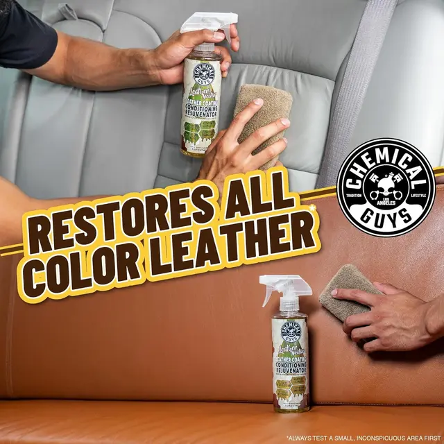 Chemical Guys Leather Nectar Gjenoppretter og beskytter lær, 473ml 