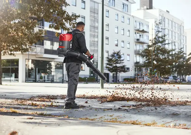 Cramer 82B1300 82V backpack løvblåser Profesjonell Inkl Batt/lader 