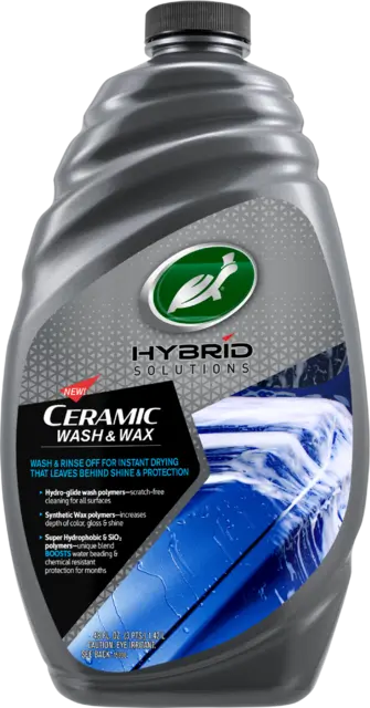 Hybrid Solutions Ceramic Wash & Wax Bilshampo med voks - 1,42 liter 