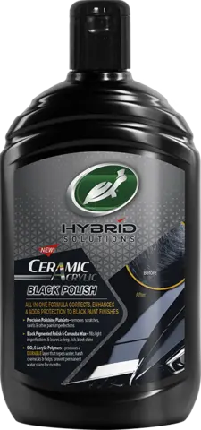 Hybrid Solutions Ceramic Black Polish Ceramic Acrylic  Black Polish 500ml