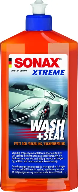 Sonax Xtreme Wash & Seal Bilsåpe med syntetisk forsegling, 500 ml 