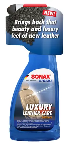 Sonax Xtreme Luxury Leather Care Rengj&#248;r og beskytter skinn, 500 ml.