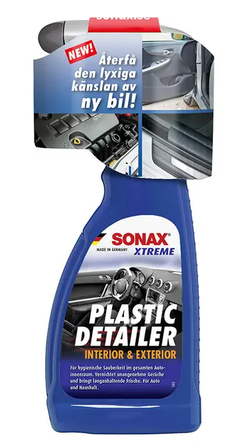 Sonax Xtreme Plastic Detailer Rengjør og beskytter all plast, 500 ml. 
