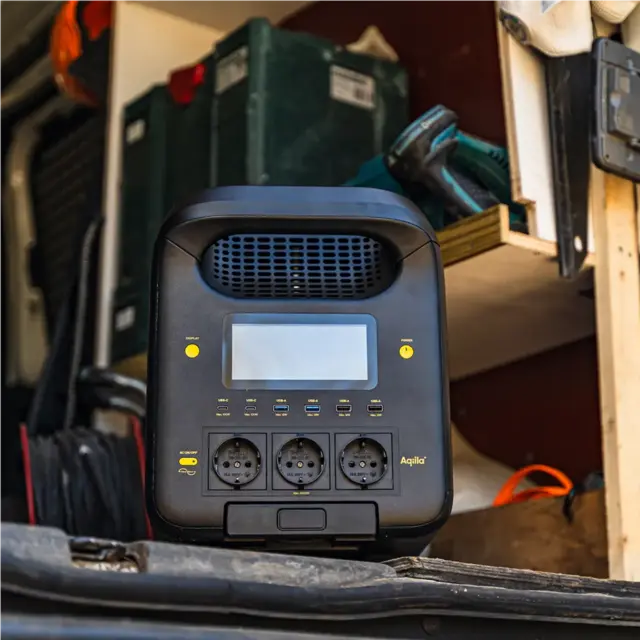 Aqiila Powerbird S3000V2 powerstation 3000W kontinuerlig effekt 