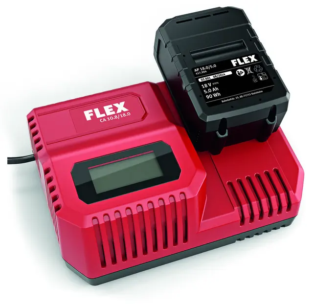 Flex CA 10.8/18.0 Til 10.8V og 18V/ 2.5 og 5.0 AH 