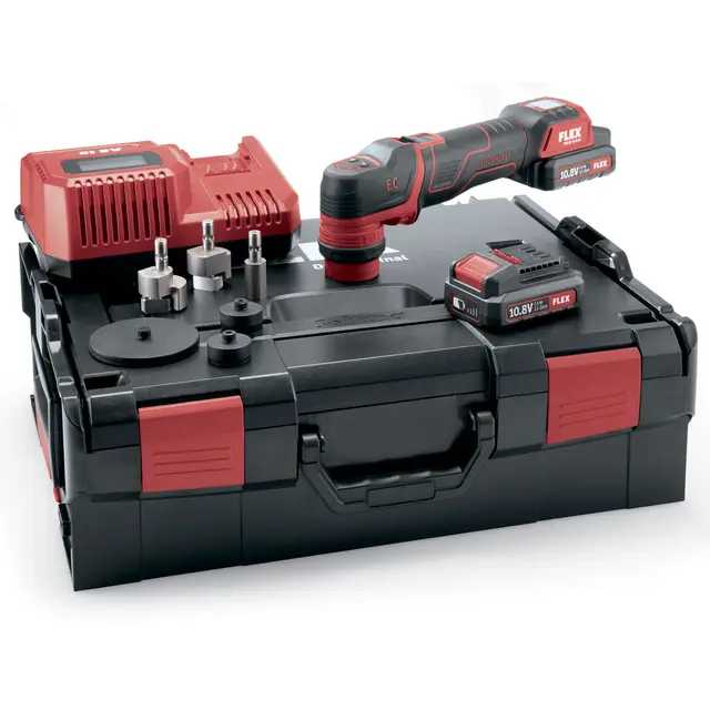 Flex PXE 80 10.8-EC/2,5 Set Ø30/75 400-5800 o/m.Rot/Eks 3/12mm utk. 