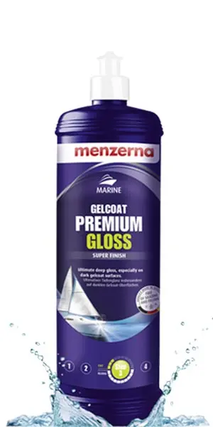 Menzerna Marine Gelcoat Premium Gloss Polish, høy glans for Gelcoat 1L 