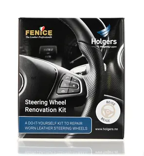 Fenice Steeringwheel Renovation Kit Frisk opp fargen p&#229; rattet - Beige