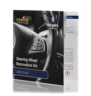Fenice Steeringwheel Renovation Kit Frisk opp fargen p&#229; rattet - antrasitt