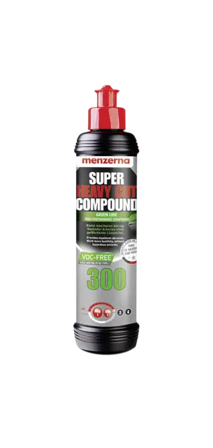 Menzerna Heavy cut 300 GREEN LINE Grovt poleringm.  løsemiddelfri, 250 ml. 