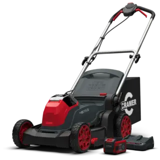 Cramer 48LM41 gressklipper inkl. batteri og lader - 41 cm