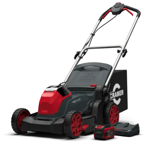 Cramer 48LM41 gressklipper inkl. batteri og lader - 41 cm