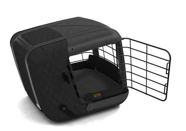 4Pets Caree Black 46,5x47,2x57 cm Design og trygghet for hund og katt 