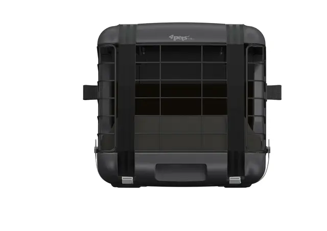 4Pets Caree Black 46,5x47,2x57 cm Design og trygghet for hund og katt 